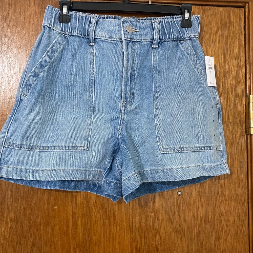 GAP Light Blue Jean Shorts for Women
